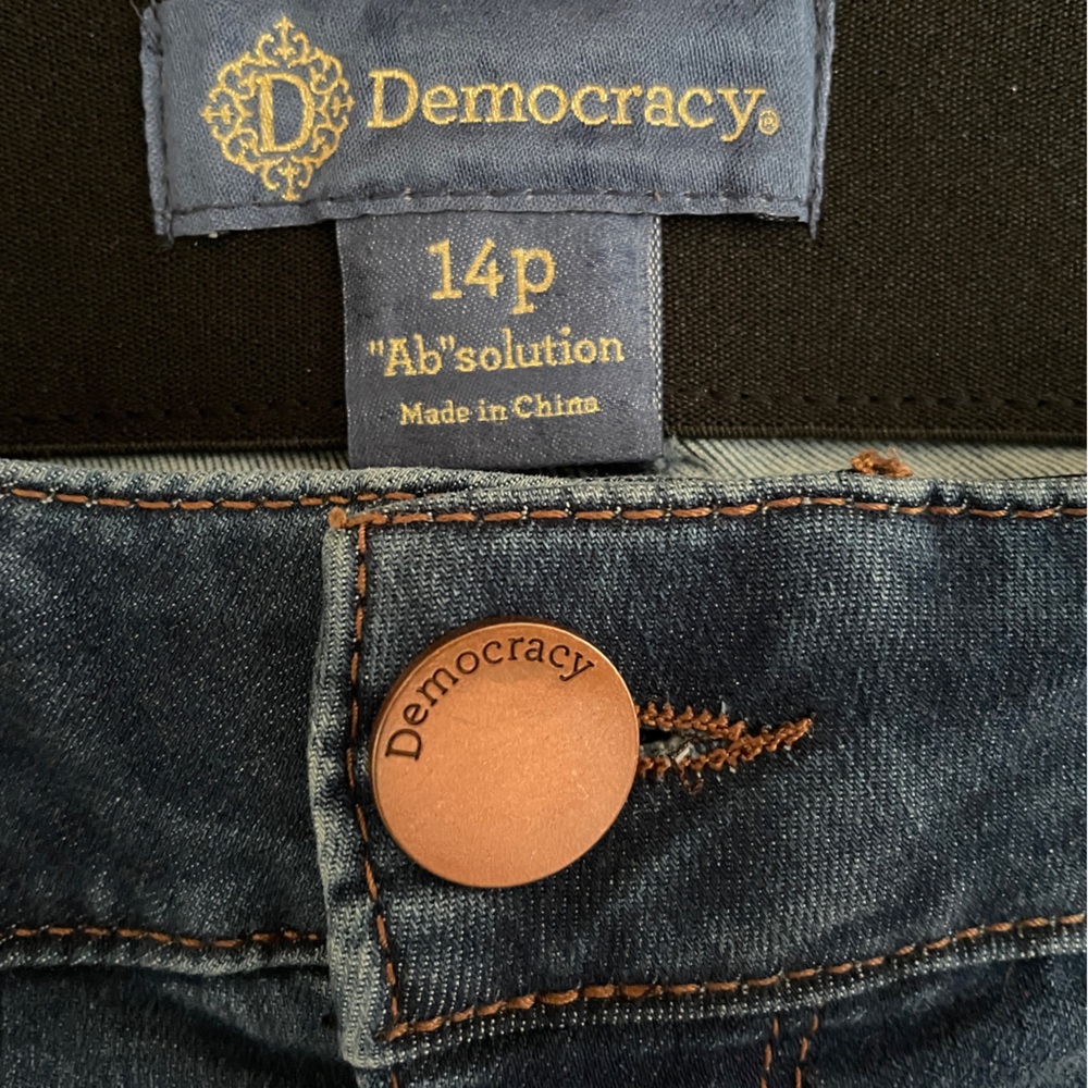 Democracy Ab Solution Bootcut Jeans 14P Stretch Denim - Picture 8 of 10